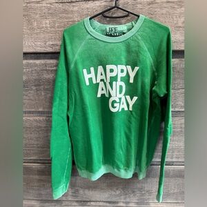 Freecity Sweatshirt- green, medium
